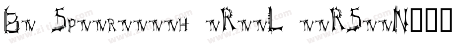 BT Speartooth TRIAL VERSION字体转换